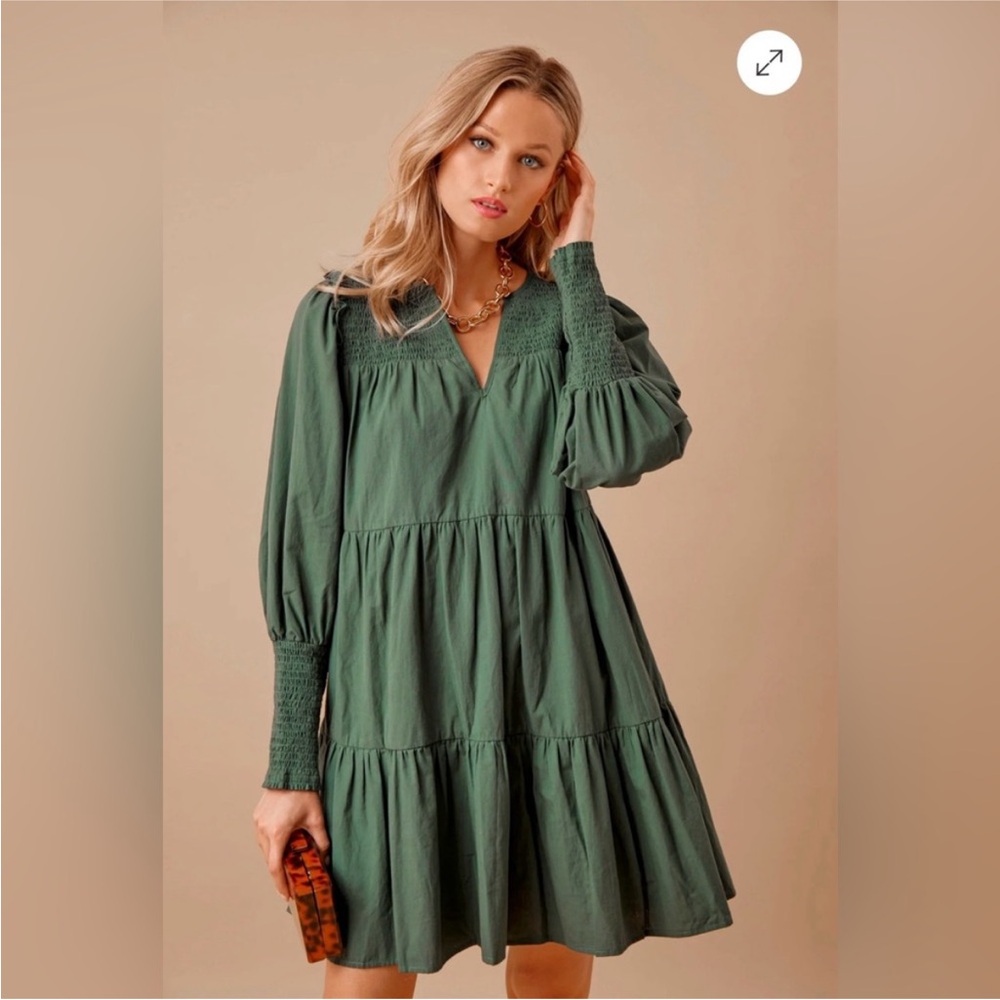 Pomander Place smocked dress
